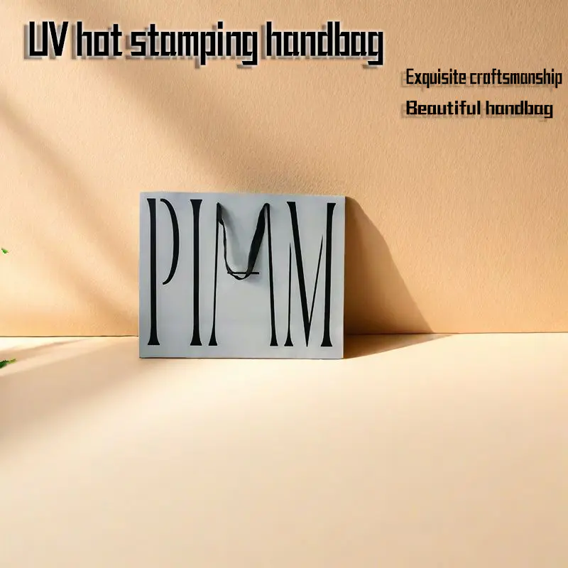 UV Hot Stamping Hand Paper Pose