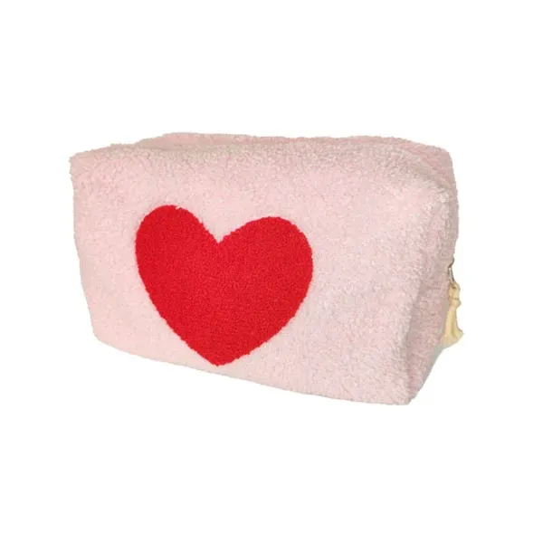 Uld fleece kosmetisk taske